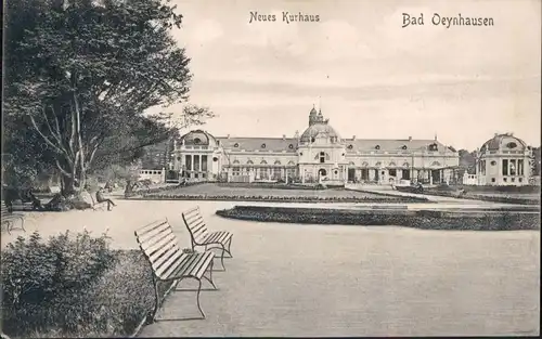 Ansichtskarte Bad Oeynhausen Kurhaus 1909