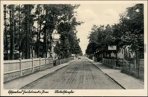 Heidebrink Międzywodzie Partie an der Mittelstraße b Dievenow Cammin  1935