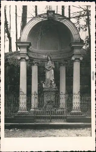 Sankt Georgenthal Jiřetín pod Jedlovou Gedenkpavillon 1945 Privatfoto 