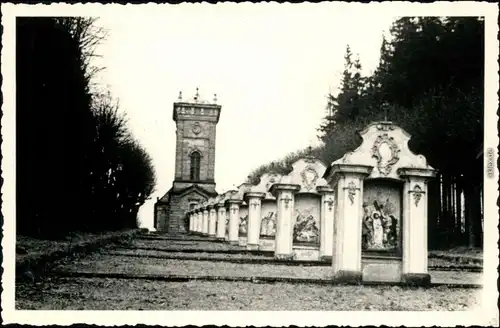 Sankt Georgenthal Jiřetín pod Jedlovou Partie auf dem Kreuzberg 1936 