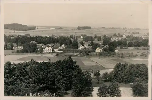 Bad Oppelsdorf Opolno Zdrój Blick auf die Stadt b Reichenau Bogatynia 1937