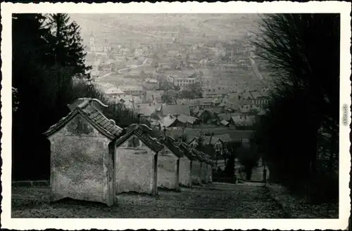 Sankt Georgenthal Jiřetín pod Jedlovou Kreuzberg - Talblick 1934 