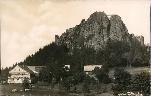 Tollenstein-Sankt Georgenthal Rozhled Jiřetín pod Jedlovou Partie  Ruine 1930