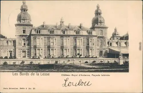 Ansichtskarte Houyet Château royal d'Ardenne 1905