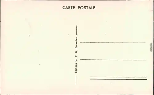 Ansichtskarte Brüssel Bruxelles Collegiale des SS. Michel et Gudule 1932 