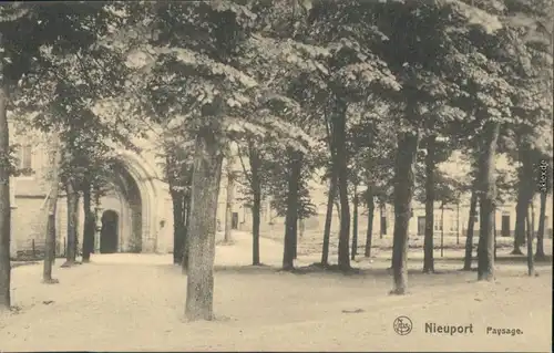 Ansichtskarte Nieuport Nieuwpoort Paysage/Stadtpartie 1914 