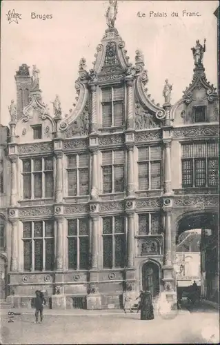 Ansichtskarte Brügge Brugge | Bruges La Palais du Frac 1915 