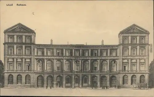 Ansichtskarte Lille Rathaus 1917