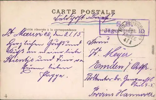 CPA Lille La Porte de Paris 1915 Passepartout