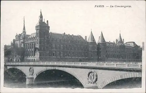 CPA Paris La Conciergerie - Brücke 1922 