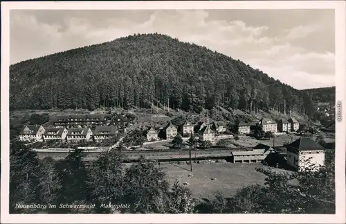 Ansichtskarte Neuenbürg im Schwarzwald Maienplatz 1912