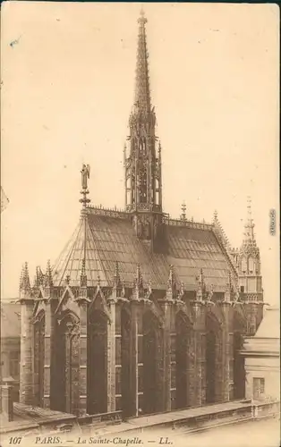 Ansichtskarte Paris La Sainte-Chapelle 1912