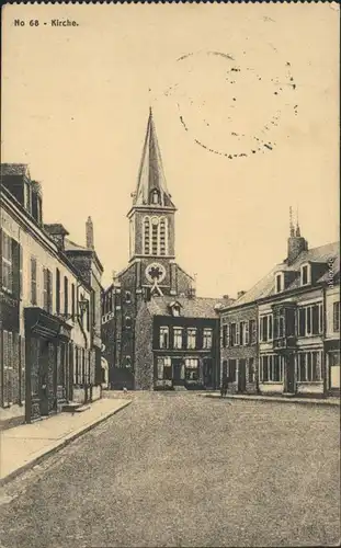 Ansichtskarte Brüssel Bruxelles Kirchen 1918