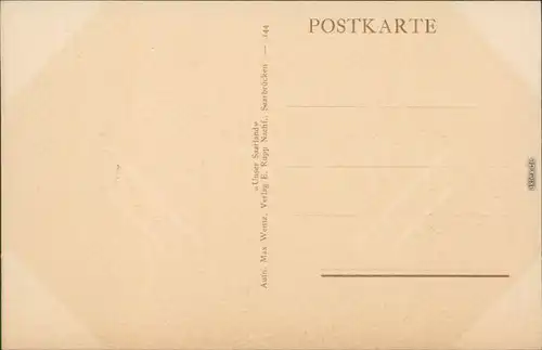 Ansichtskarte Blieskastel Portal am Schloßberg -Straße 1928 