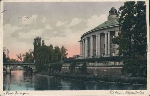 Ansichtskarte Bad Kissingen Kurhaus - Regentenbau 1927 