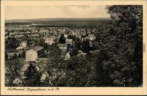 Ansichtskarte Seeheim-Jugenheim Panorama-Ansicht 1930