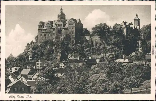 Ansichtskarte Ranis Burg Ranis 1925 Privatfoto