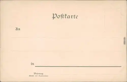 Ansichtskarte Stuttgart Anlagen am Schloß 1908 