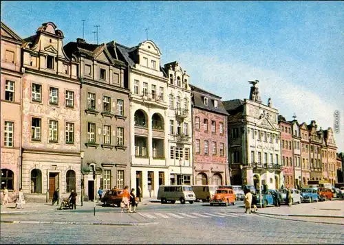 Ansichtskarte Posen Poznań Fragment Starego Rynku - Platz 1972