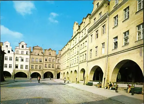 Hirschberg (Schlesien) Jelenia Góra Zabytkowe kamieniczki/Alte Häuser 19761975