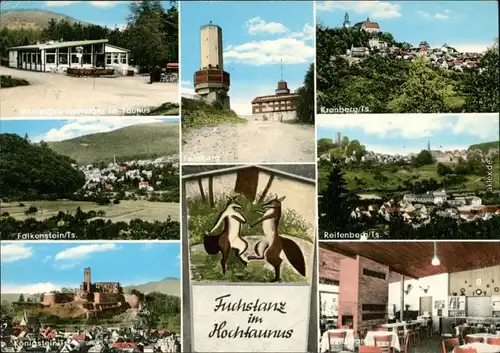 Ansichtskarte Königstein (Taunus) Restaurant "Fuchstanz" im Taunus 1971