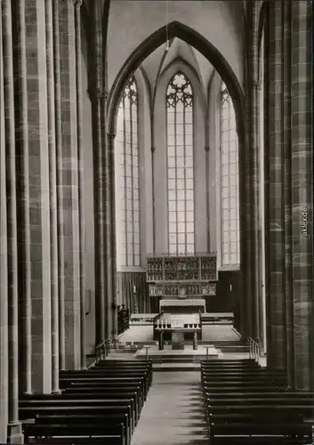 Frankfurt am Main Kaiserdom St. Bartholomäus - Vierungsaltar und Hochchor 1977