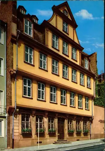 Ansichtskarte Frankfurt am Main Goethehaus 1974