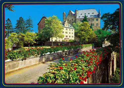 Ansichtskarte Marburg an der Lahn Schloss 1985