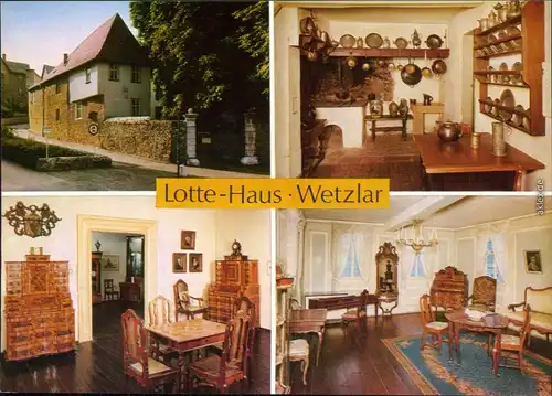 Ansichtskarte Wetzlar Lotte-Haus 1990