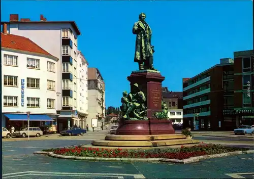 Ansichtskarte Bremerhaven Markt / Theodor-Heuss-Platz 1985