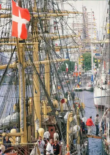 Ansichtskarte Bremerhaven Festival der Windjammer 1985