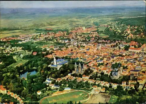 Ansichtskarte Bad Homburg vor der Höhe Luftbild 1964