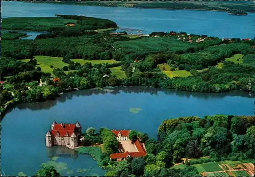 Glücksburg (Ostsee) Lyksborg Schloss Glücksburg und Flensburger Förde 1965