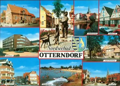 Otterndorf Rathaus, Altenheim, Jugendherberge, Reichenstraße 1985