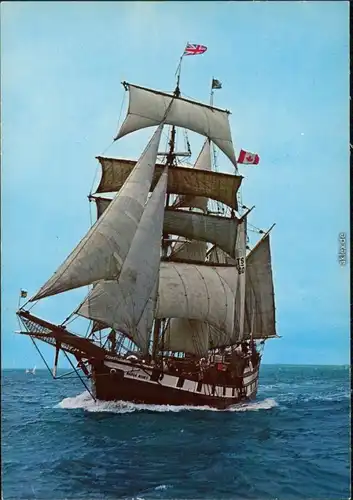 Ansichtskarte  Segelschiff 1975