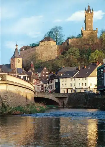 Ansichtskarte Dillenburg Ev. Kirche, Altes Rathaus und Wilhelmsturm 1985