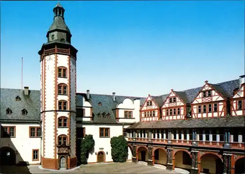 Ansichtskarte Weilburg (Lahn) Schloß 1990