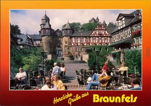 Ansichtskarte Braunfels (Lahn) Markt 1990