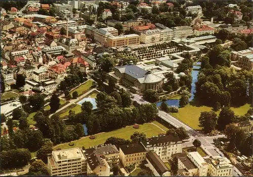 Ansichtskarte Bad Kissingen Luftbild 1980