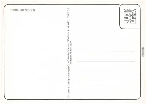 Ansichtskarte Bad Kissingen Gradierwerk, Rosengarten, Sole-Pumpwerk 1985