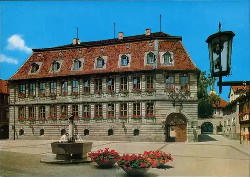 Ansichtskarte Bad Kissingen Rathaus 1985