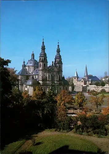Ansichtskarte Fulda Fuldaer Dom - Dom St. Salvator und Michaeliskirche 1990