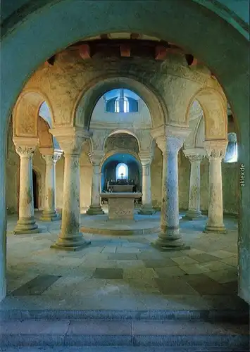 Ansichtskarte Fulda Michaeliskirche - die 8 Säulen der Rotunde 1988