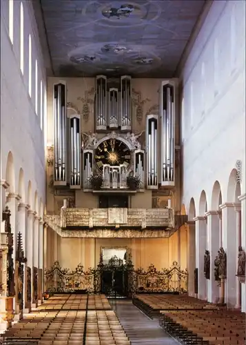 Würzburg St. Kiliansdom zu Würzburg - Westabschluss des Langhauses 1985