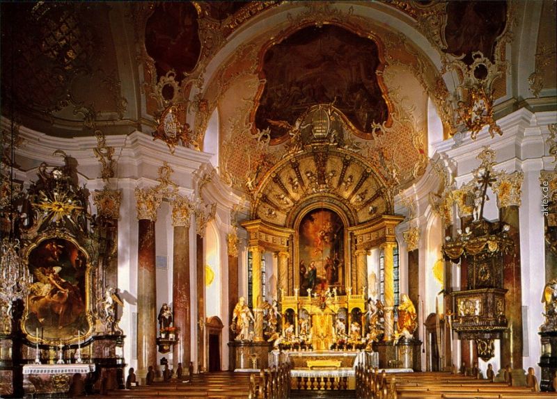 Würzburg Käppele - Wallfahrtskirche Mariä Heimsuchung 1913 Privatfoto ...