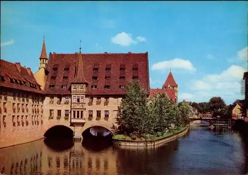 Ansichtskarte Nürnberg Heiliggeist-Spital 1976