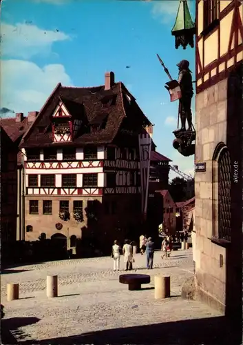 Ansichtskarte Nürnberg Albrecht-Dürer-Haus 1976