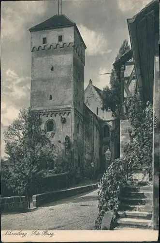 Ansichtskarte Nürnberg Nürnberger Burg 1973