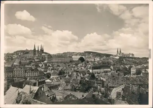 Ansichtskarte Bamberg Dom, Neue Residenz und St. Michael 1958