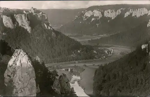 Ansichtskarte Beuron Schloss Werenwag 1954